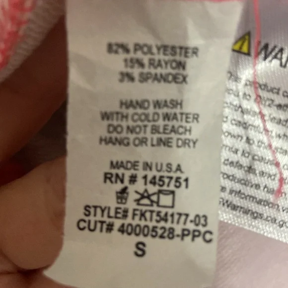 New Fantastic Fawn Bright Multicolor Geometric Oversized Top Shirt SZ SMALL - Picture 6 of 6